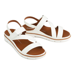 Sporty Summer Slides - White