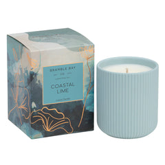 Coastal Lime Ceramic Candle – Australian Native Collection