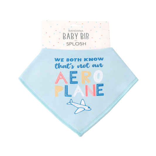 Baby Aeroplane Bib