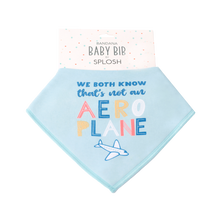 Load image into Gallery viewer, Baby Aeroplane Bib