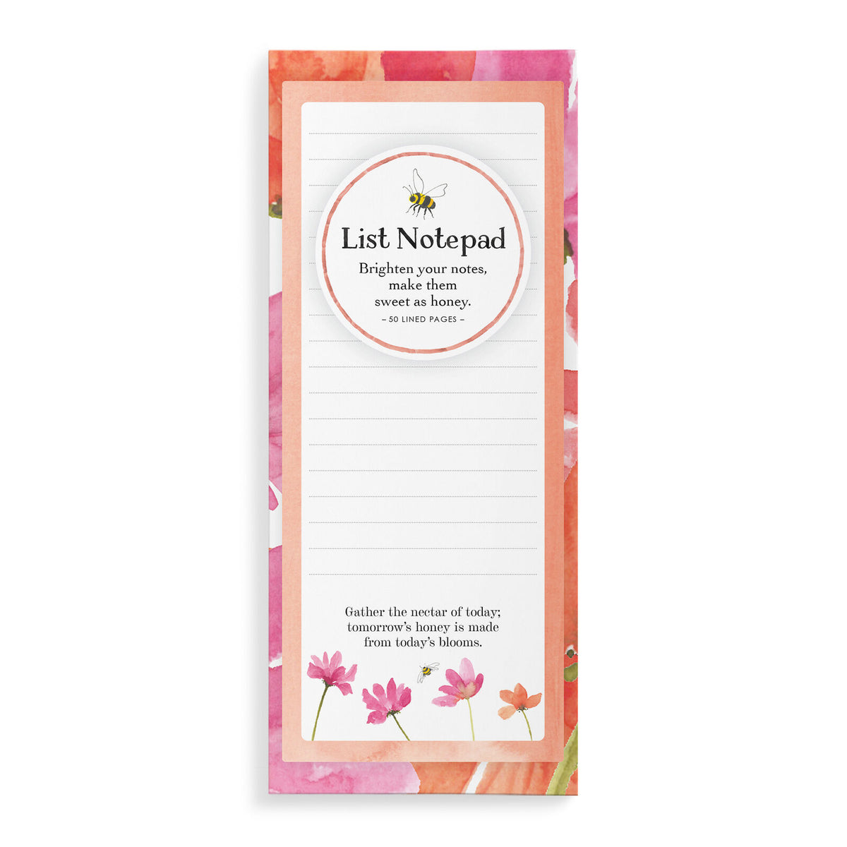 Magnetic List Notepad – Poppy