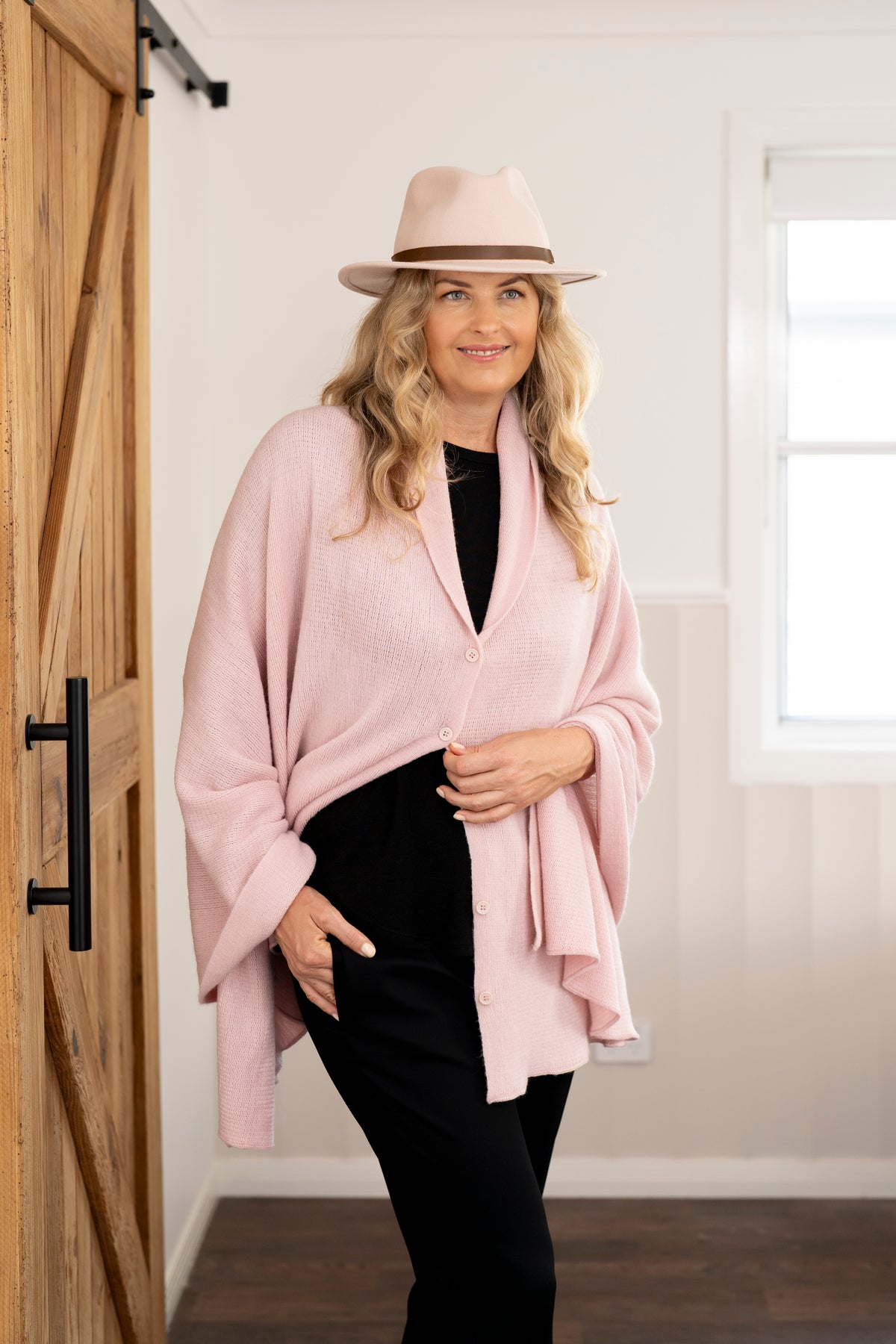 Button Wrap Blush