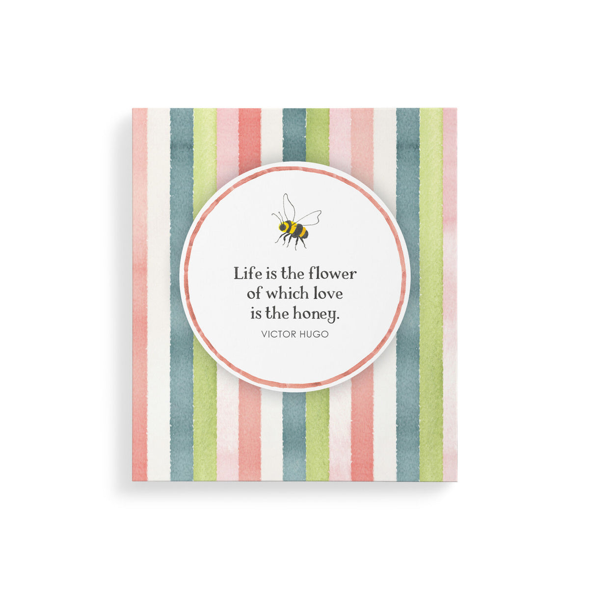 Bee Pocket Notepad – Stripes