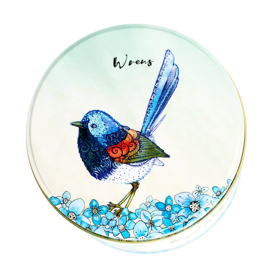 Banksia Red Wren mug set, mug and coaster