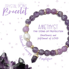 Bracelet Amethyst Set