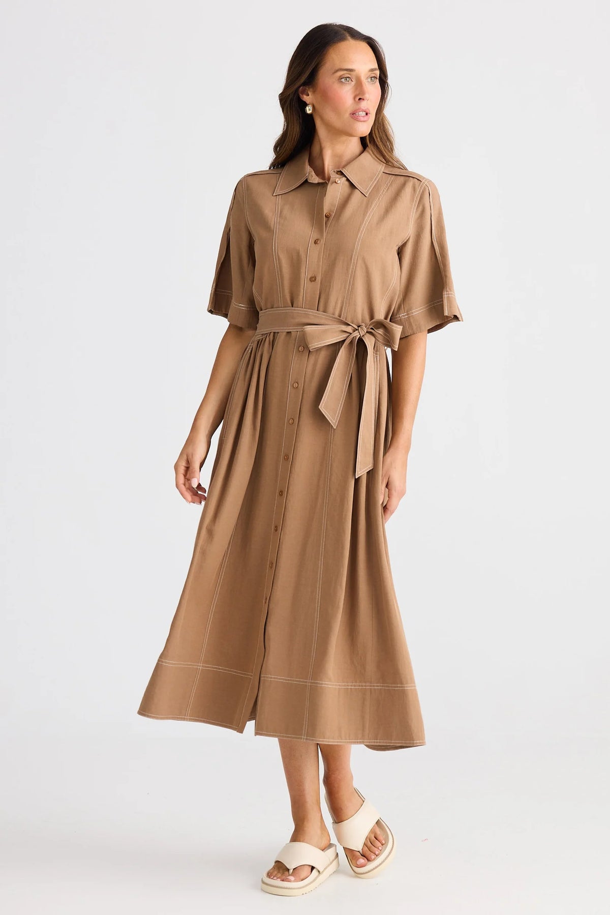Leo Dress - Cocoa