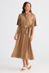 Leo Dress - Cocoa