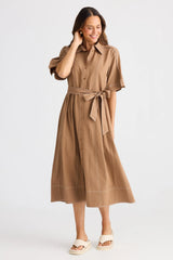 Leo Dress - Cocoa