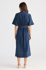 Leo Dress - Navy