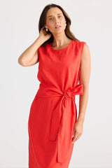 Turning Point Dress - Red
