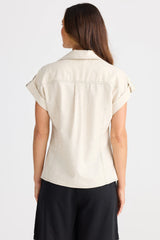 Portia Shirt - Natural