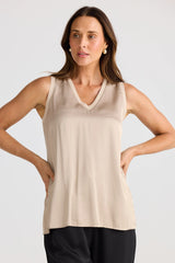 Celine Top – Stone Taupe