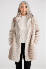 Brave & True Jungle Coat - Grey Stripe