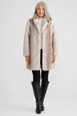 Brave & True Jungle Coat - Grey Stripe