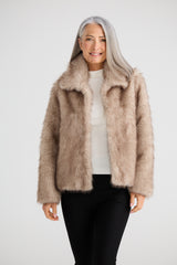Brave & True Steinway Jacket Taupe Fleck