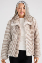 Brave & True Steinway Jacket - Grey Stripe