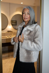 Brave & True Steinway Jacket - Grey Stripe