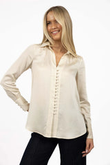 Humidity Lifestyle Poppy Shirt - Cream