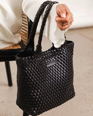 Louenhide Baby Cruiser Black Woven Tote Bag