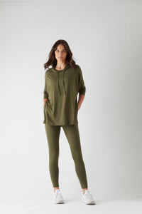 Bamboo Hoodie Olive