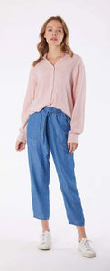 Billie Tencel Pants Dark Denim