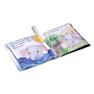 Baby Elephant Sensory Book