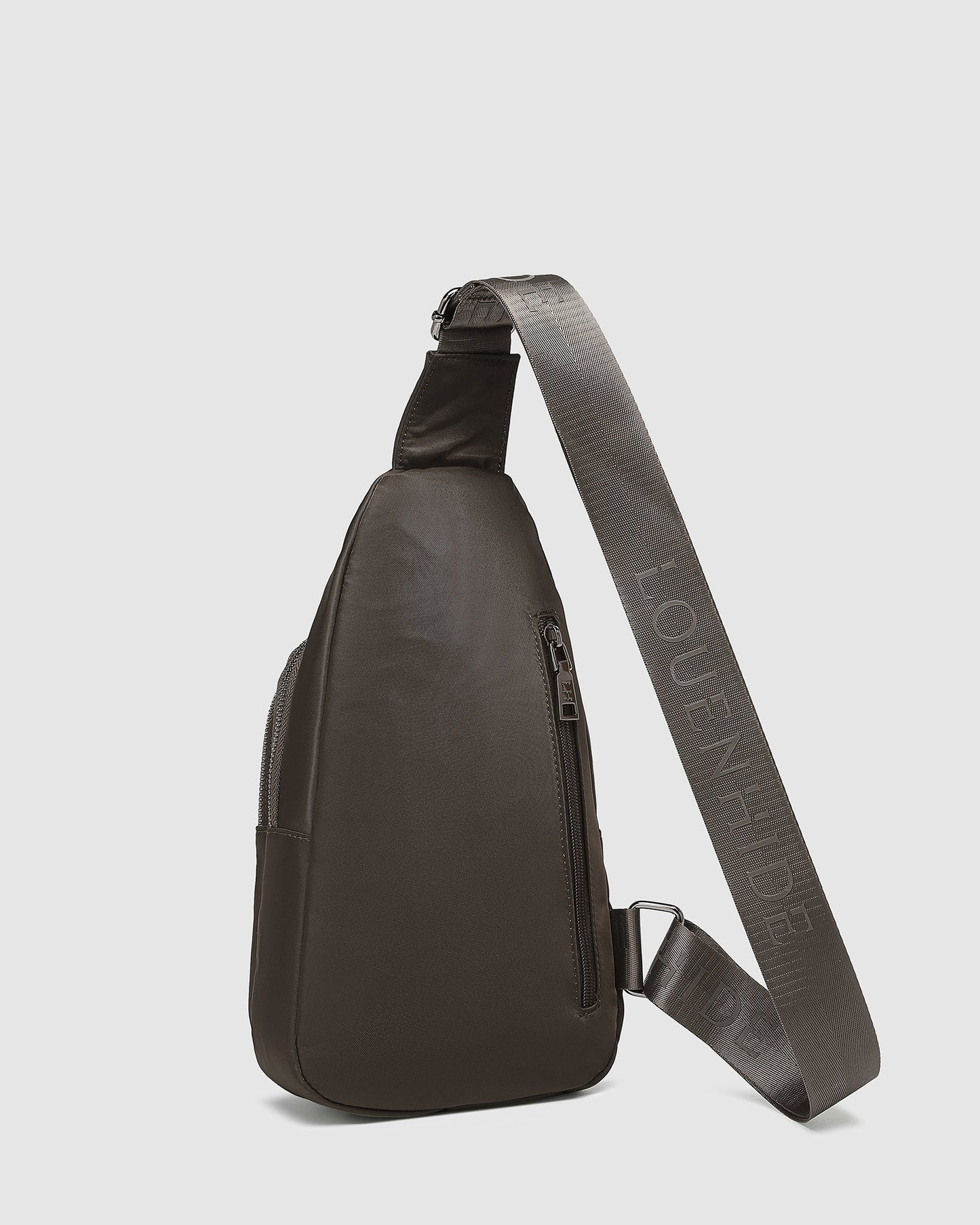 Louenhide Boyd Chocolate Nylon Sling Bag