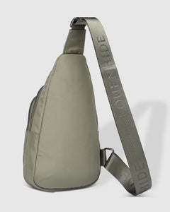 Louenhide Boyd Nylon Sling Bag Khaki