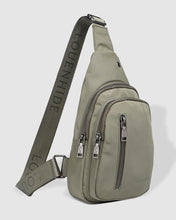 Load image into Gallery viewer, Louenhide Boyd Nylon Sling Bag Khaki