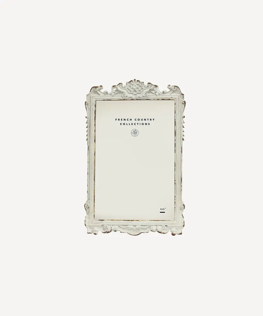 Brocante Filigree Top Photo Frame 4"x6"