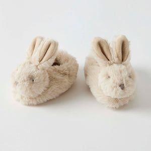Jiggle & Giggle Some Bunny Loves You Beige Booties