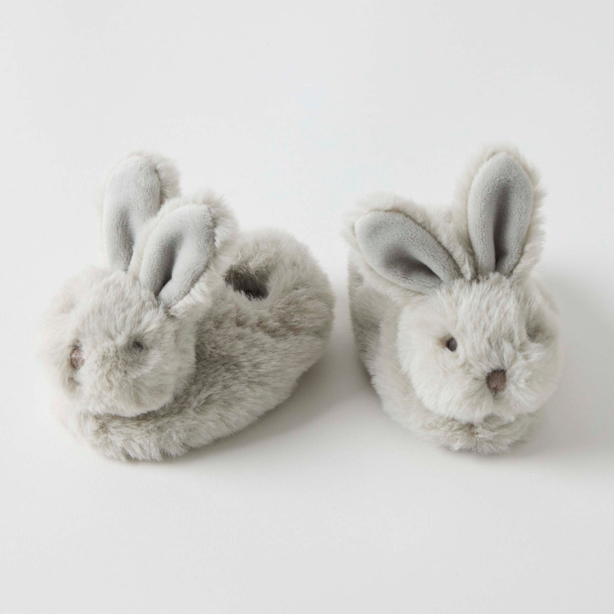 Jiggle & Giggle Some Bunny Loves You Grey Booties
