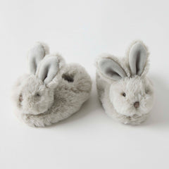 Jiggle & Giggle Some Bunny Loves You Grey Booties