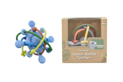Koala Dream Silicone Sensory Space Rattle Teether (one teether only)