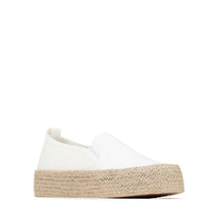 Candi Espadrille White