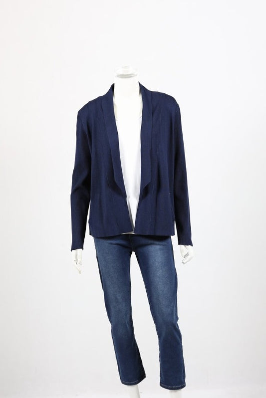 Cardigan Zip Navy