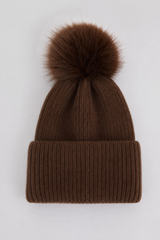 Holiday Solaro Beanie - Brown