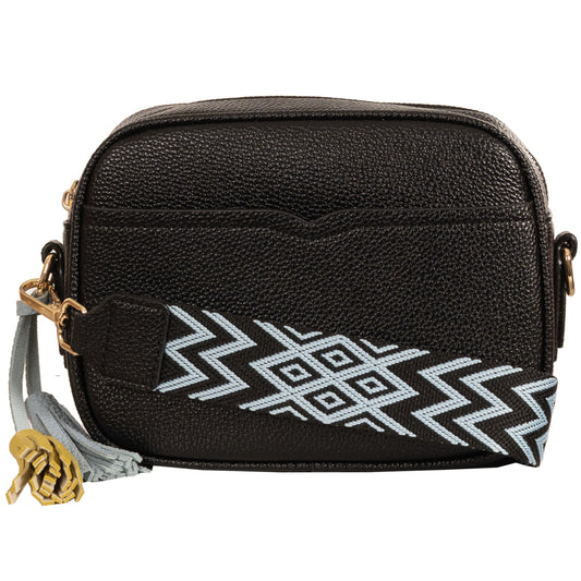 Sassy Duck Clara Cross Body Bag in Black