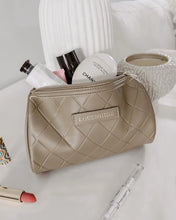 Load image into Gallery viewer, Louenhide Cleo Cosmetic Case and Penny Makeup Bag Set Taupe