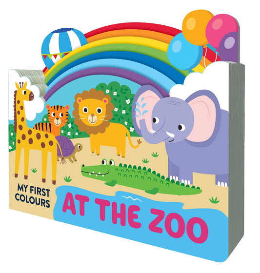 Chunky Scenes Board Book My First Colours At the Zoo