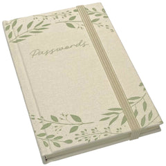 Mixed Leaves Fabric Notebook