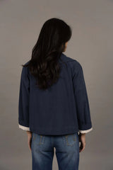 Humidity Lifestyle Dash Coat - Navy