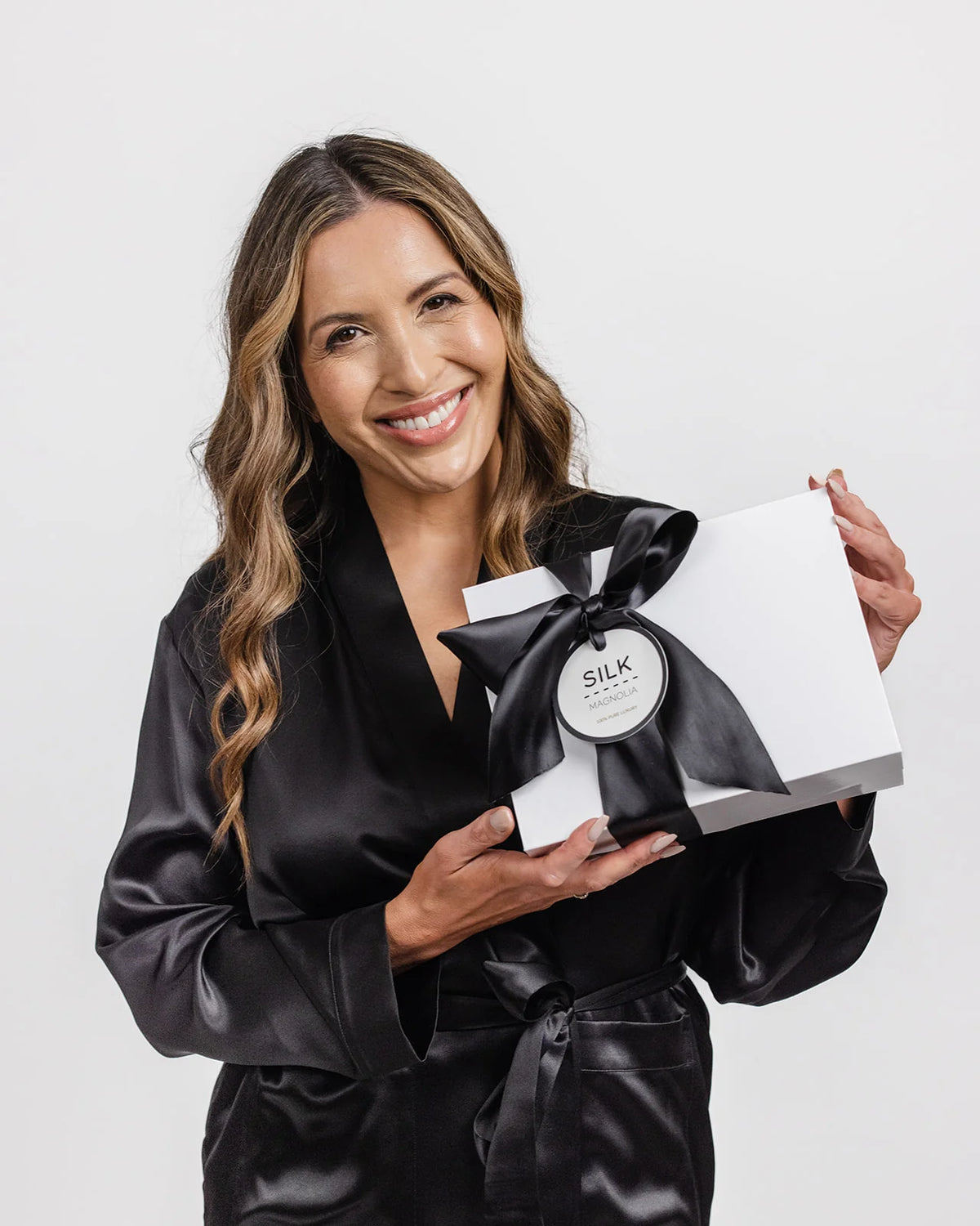 Luxury Self-Care Gift Box with Silk Pillowcase & Body Lotion