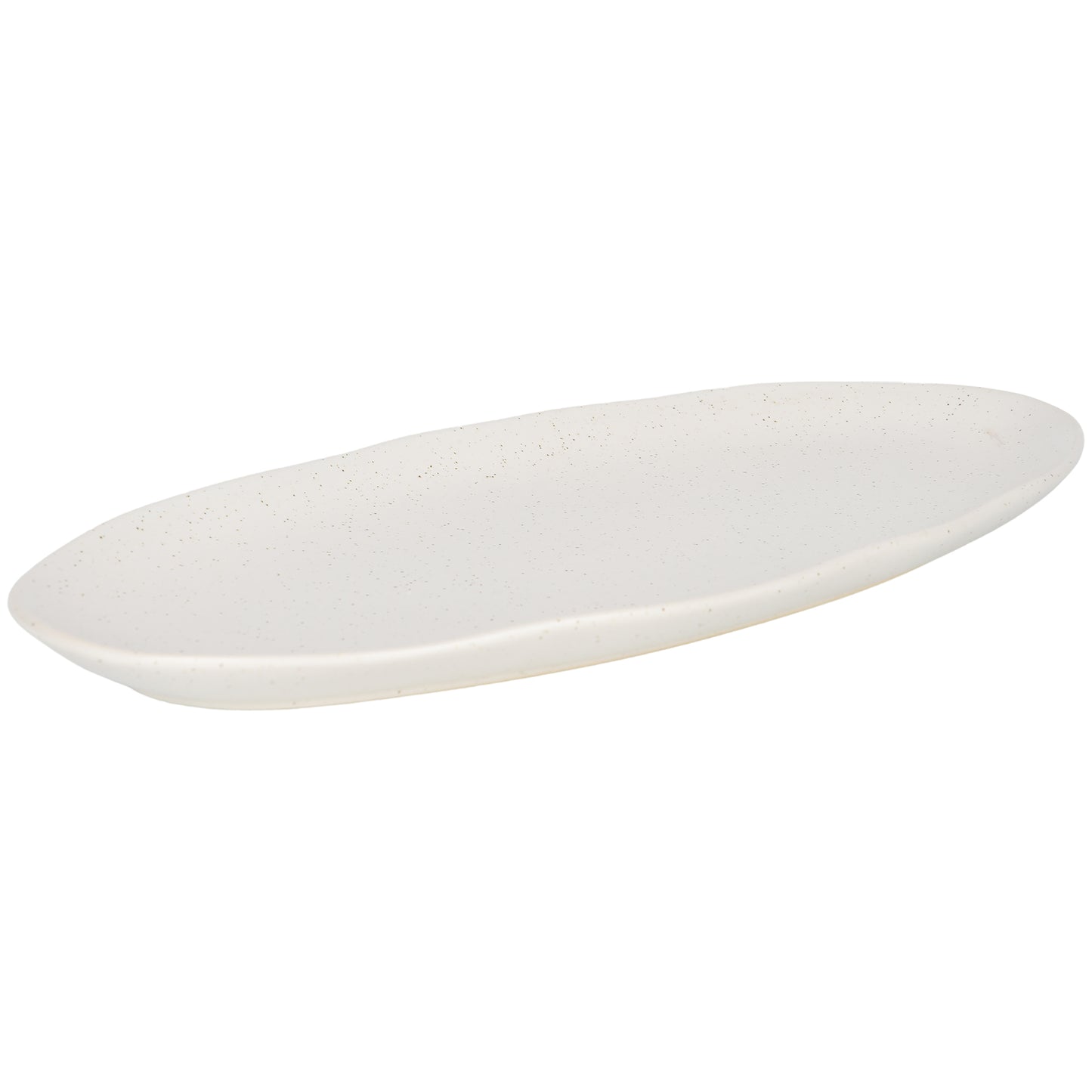 Oval Plate 37 X 18 White