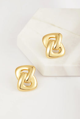 Zafino Diana Earrings Gold