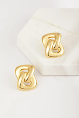 Zafino Diana Earrings Gold