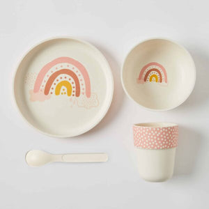 Bamboo Dinner Set Rainbow