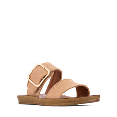 DOTI Slip-On Sandals - Caramel