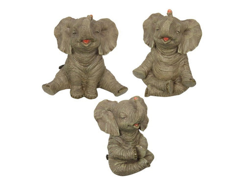 Elephant Yoga Pose Ornaments