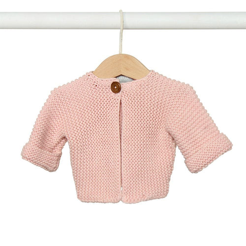 D-Lux Elf Knitted Baby Cardigan Blossom